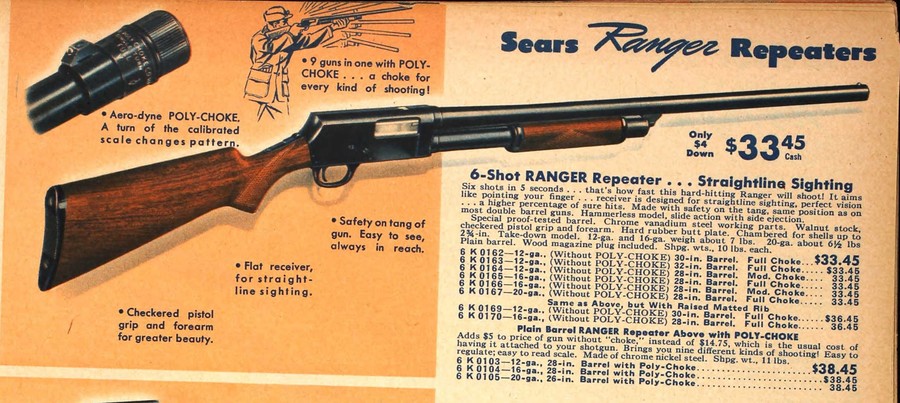 Sears And Roebuck Model 54 Serial Numbers